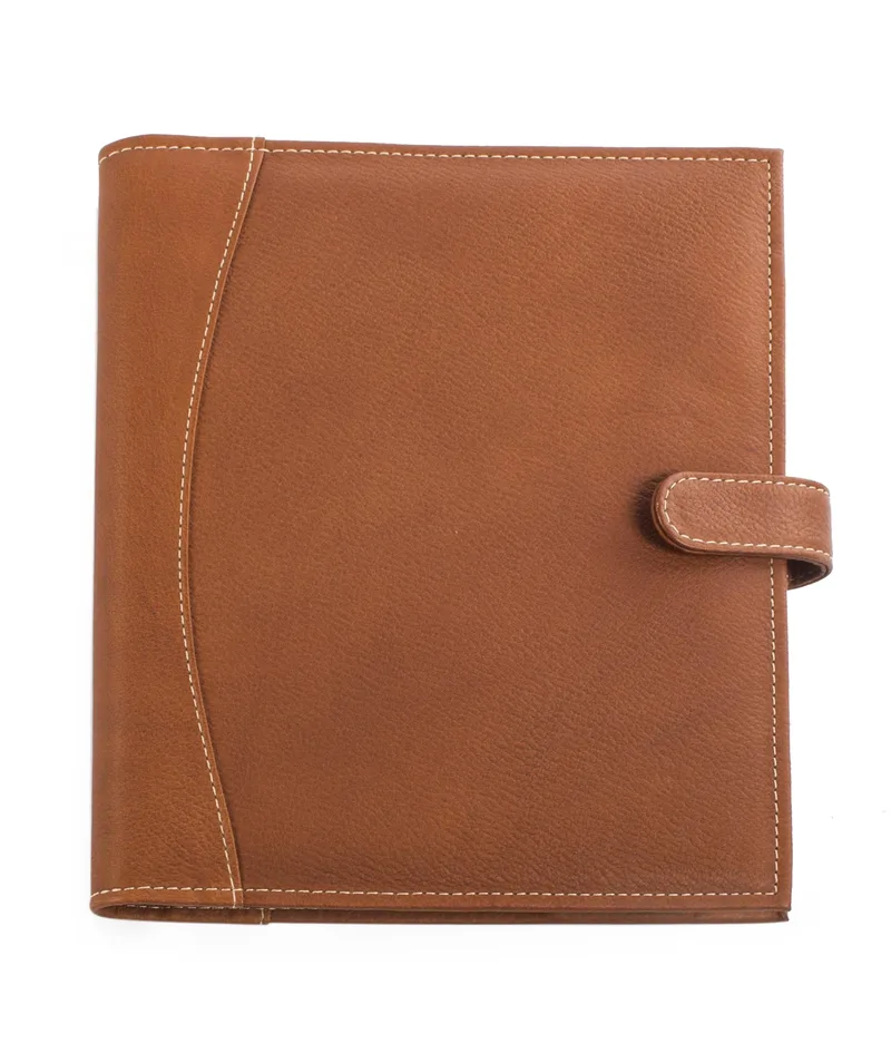 Bugatti Vaquetta Leather Journal - Cognac