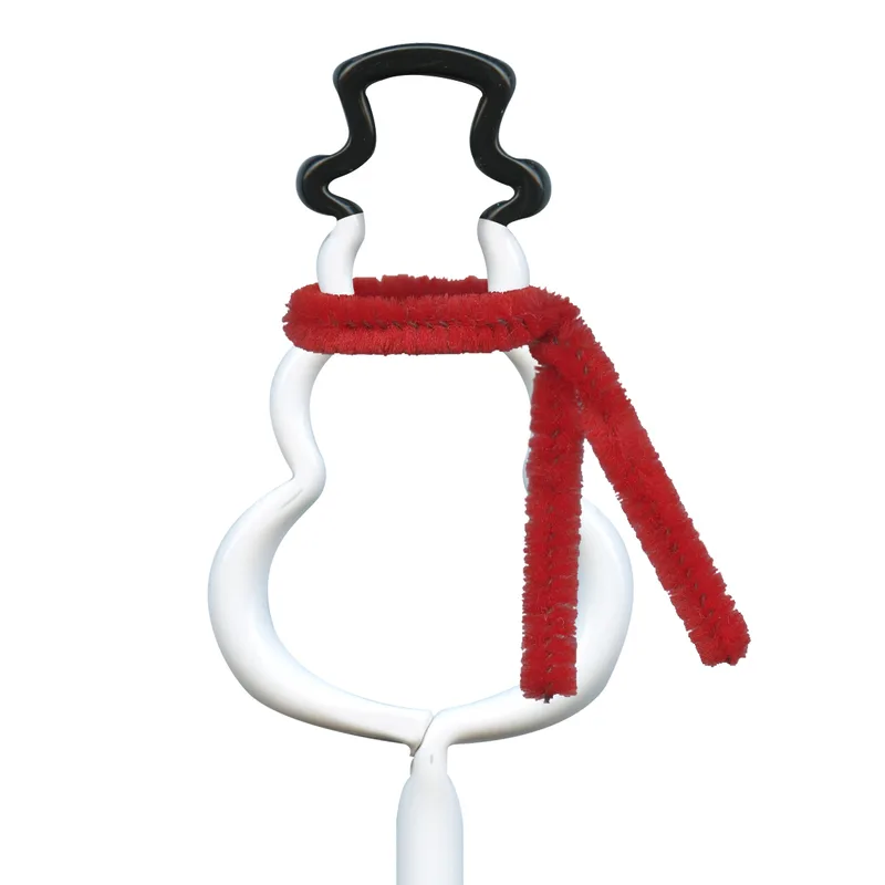 Snowman w/ Scarf Inkbend Xtra, Bent Pen