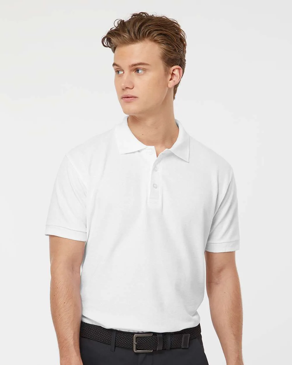 Tultex® Unisex 50/50 Sport Polo Shirt view 7