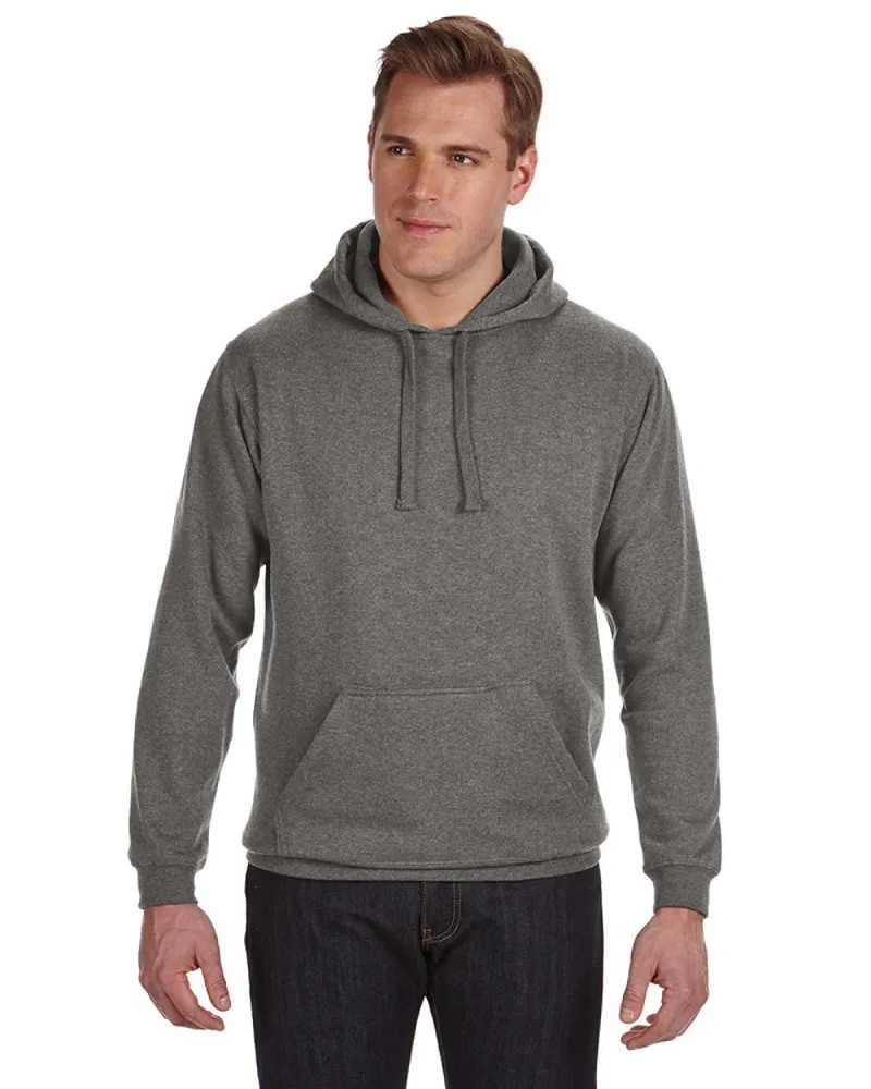J AMERICA Adult Tailgate Fleece Pullover Hooded Sweatshirt view 4