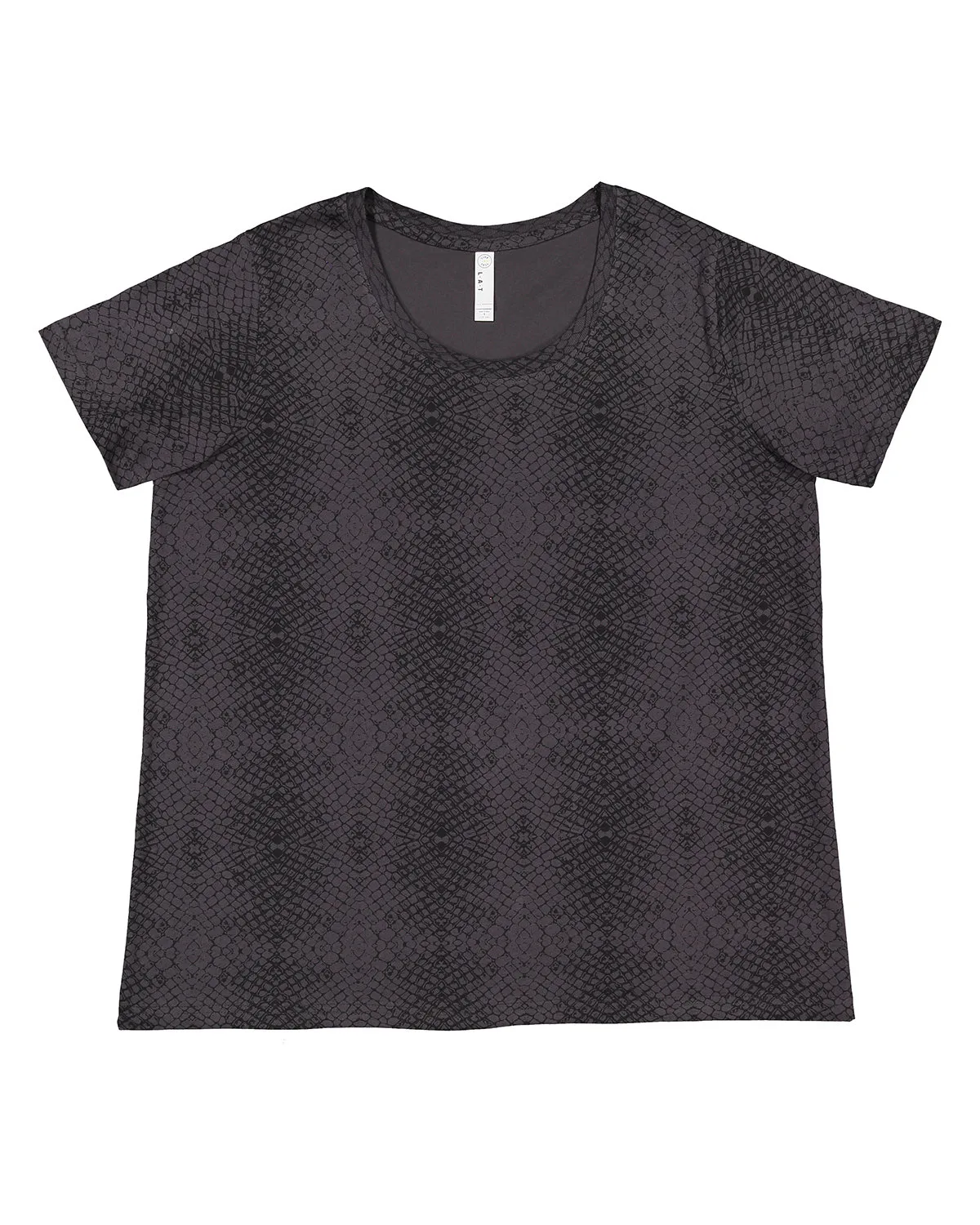 LAT Ladies' Curvy Fine Jersey T-Shirt view 4