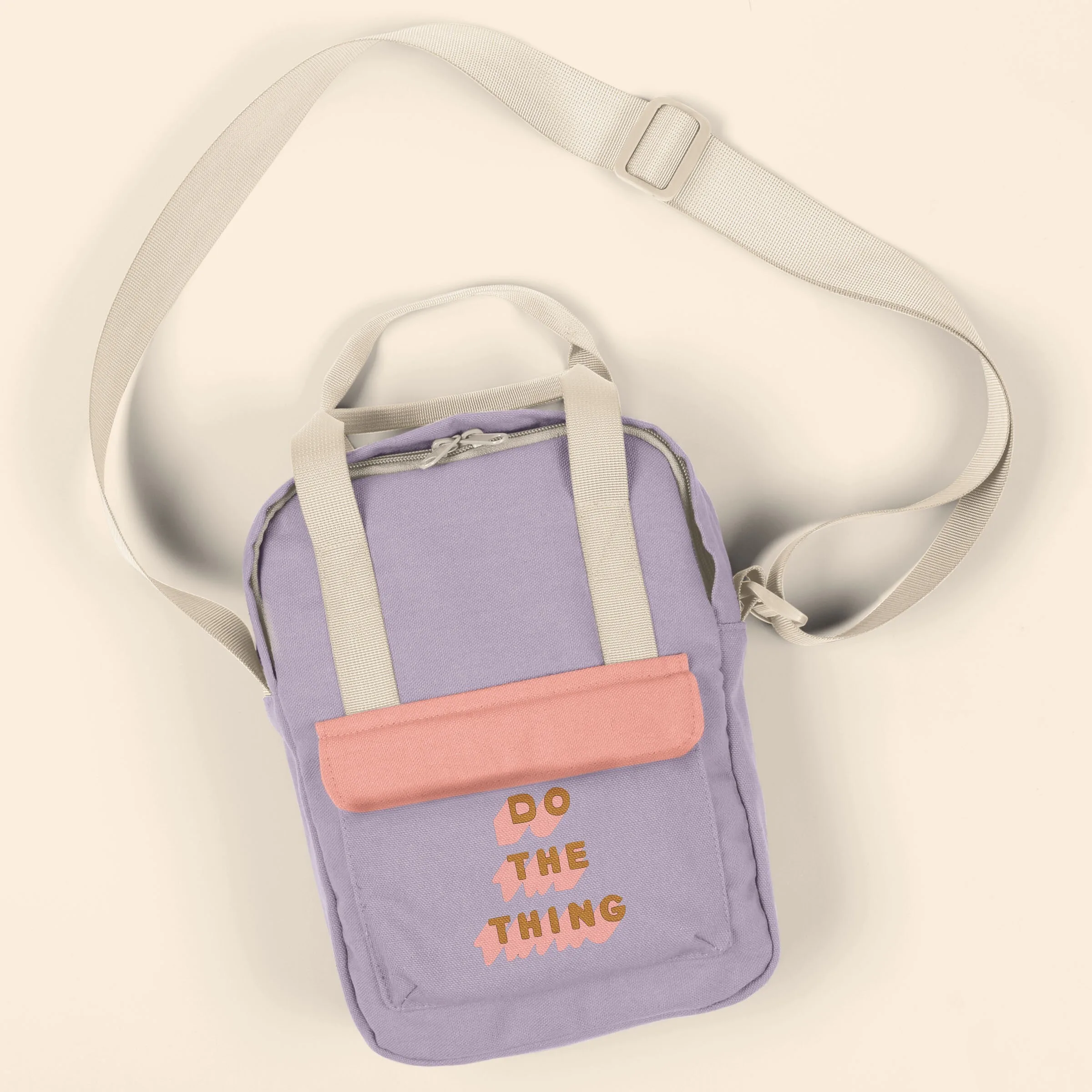 Mini Backpack Crossbody - Color Canvas