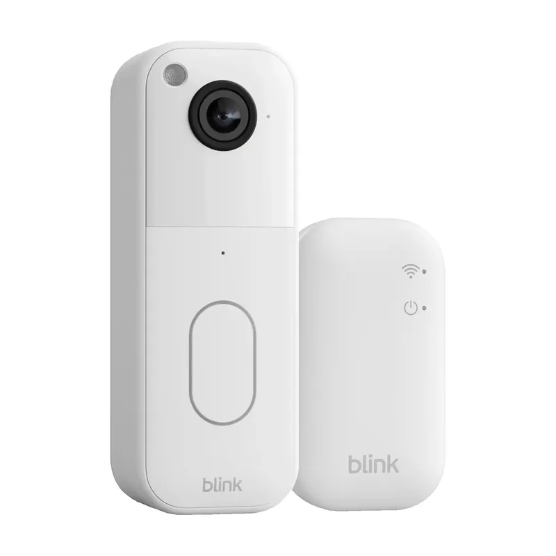 Blink Video Doorbell System - White