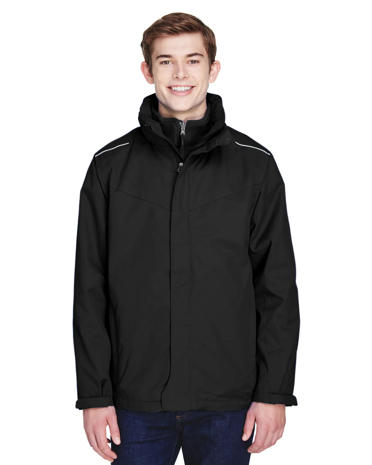 CORE365™ Men's Region 3-in-1 Jacket w/Fleece Liner