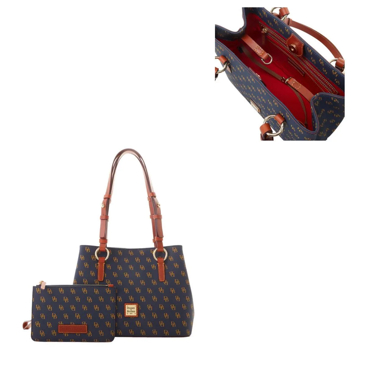 Dooney & Bourke Gretta Small Briana And Wristlet
