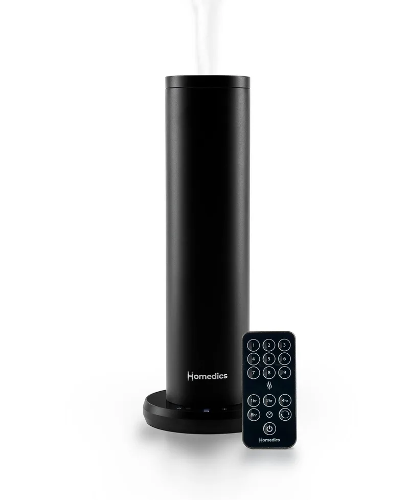 Homedics Serenescent Waterless Home Fragrance Diffuser Black - Diffuser Only