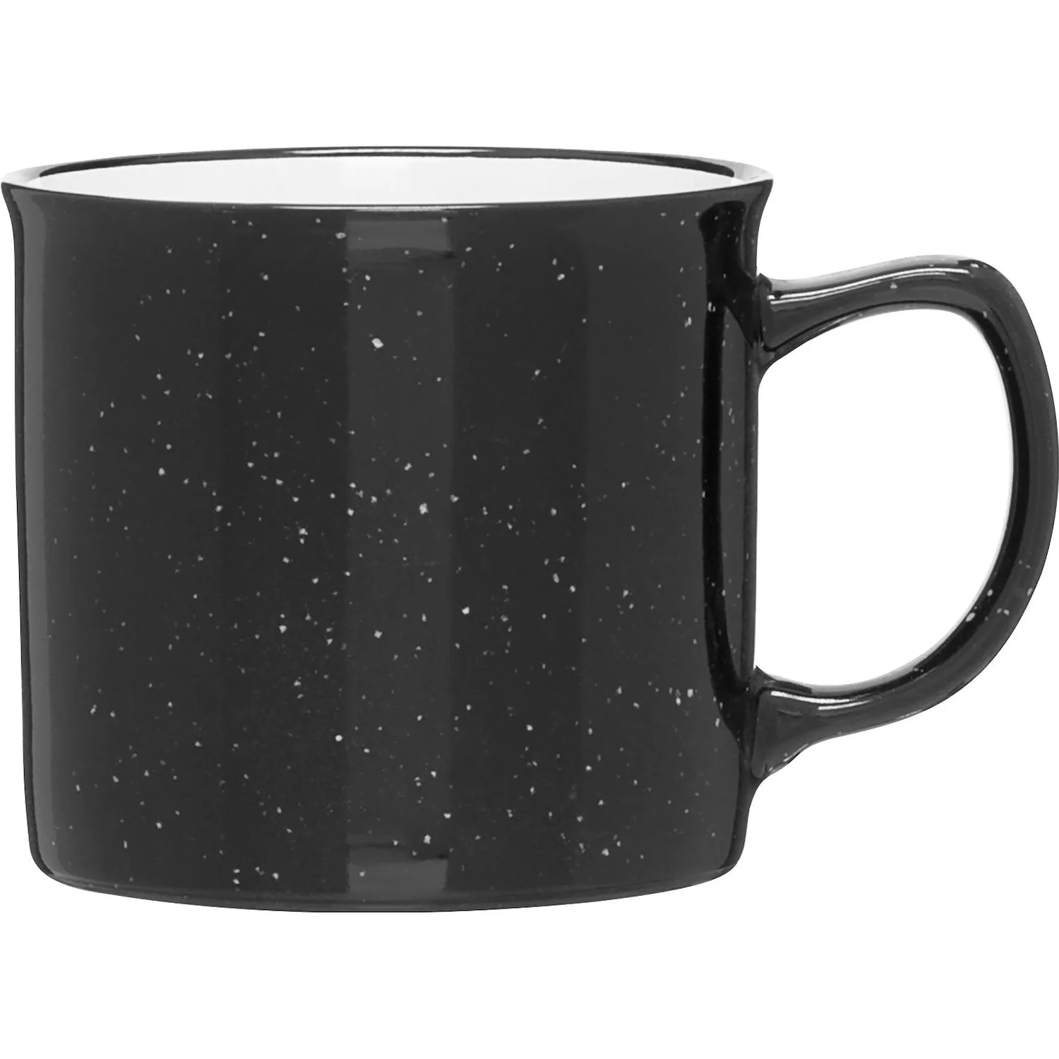 12 oz Cambria Ceramic Mug (Black) view 2