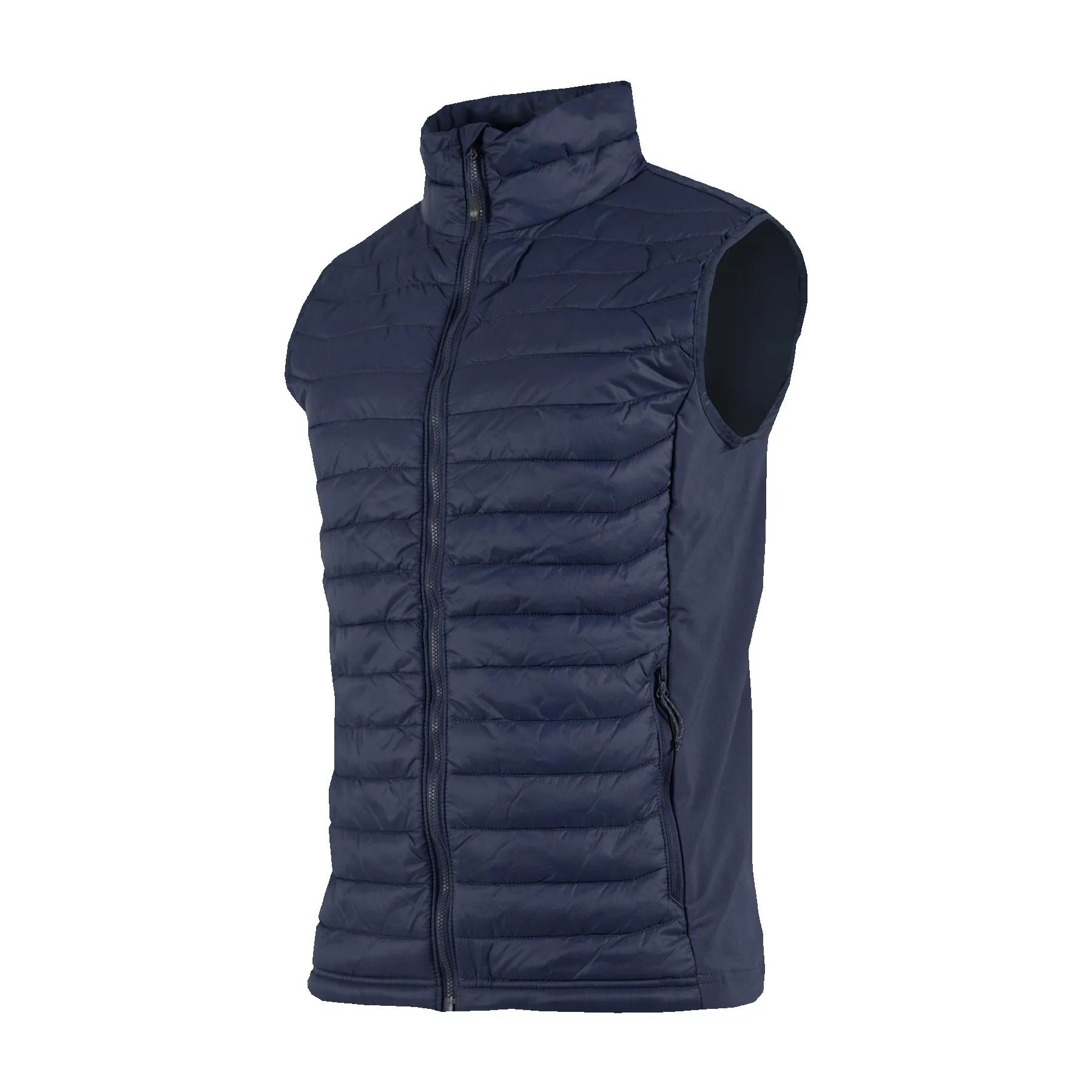 Columbia Mens Powder Pass Hybrid Vest - Navy