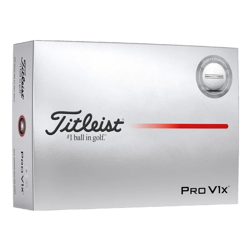 Titleist Pro V1x AIM Enhanced Golf Balls - White