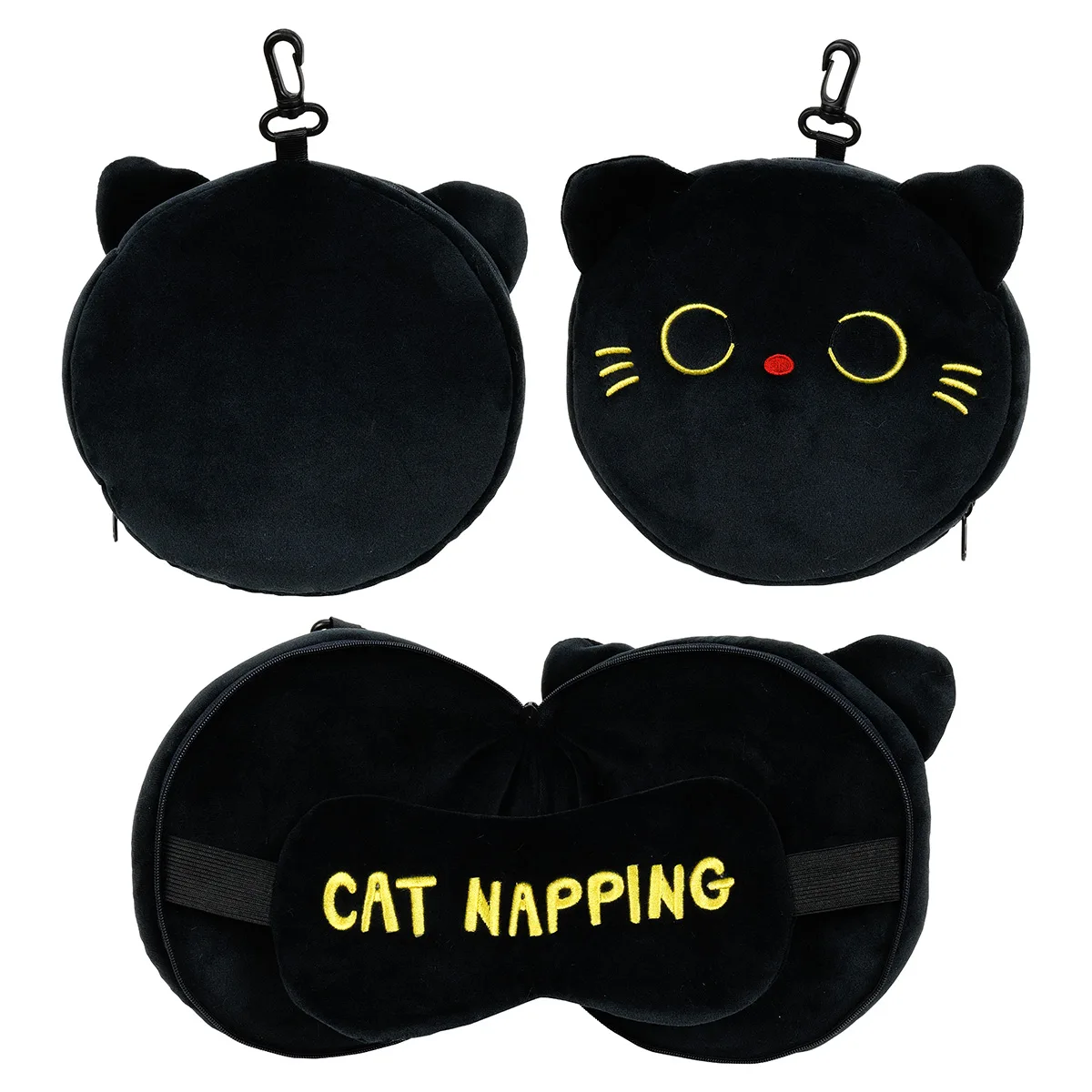 Comfort Pals™ Cat 2-in-1 Pillow Sleep Mask view 2