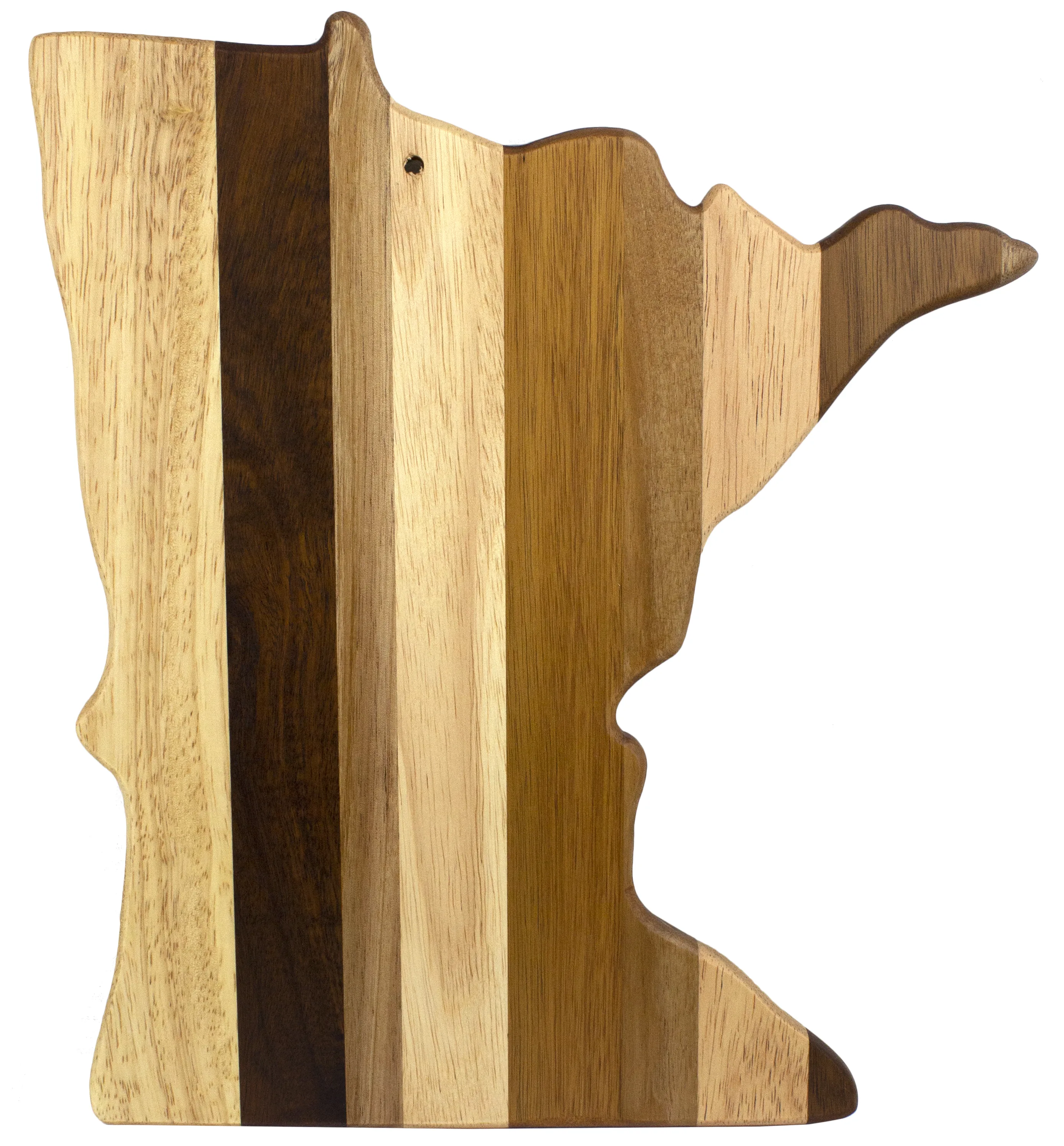Rock & Branch® Shiplap Series Minnesota State Shaped Wood Serving & Cutting Board