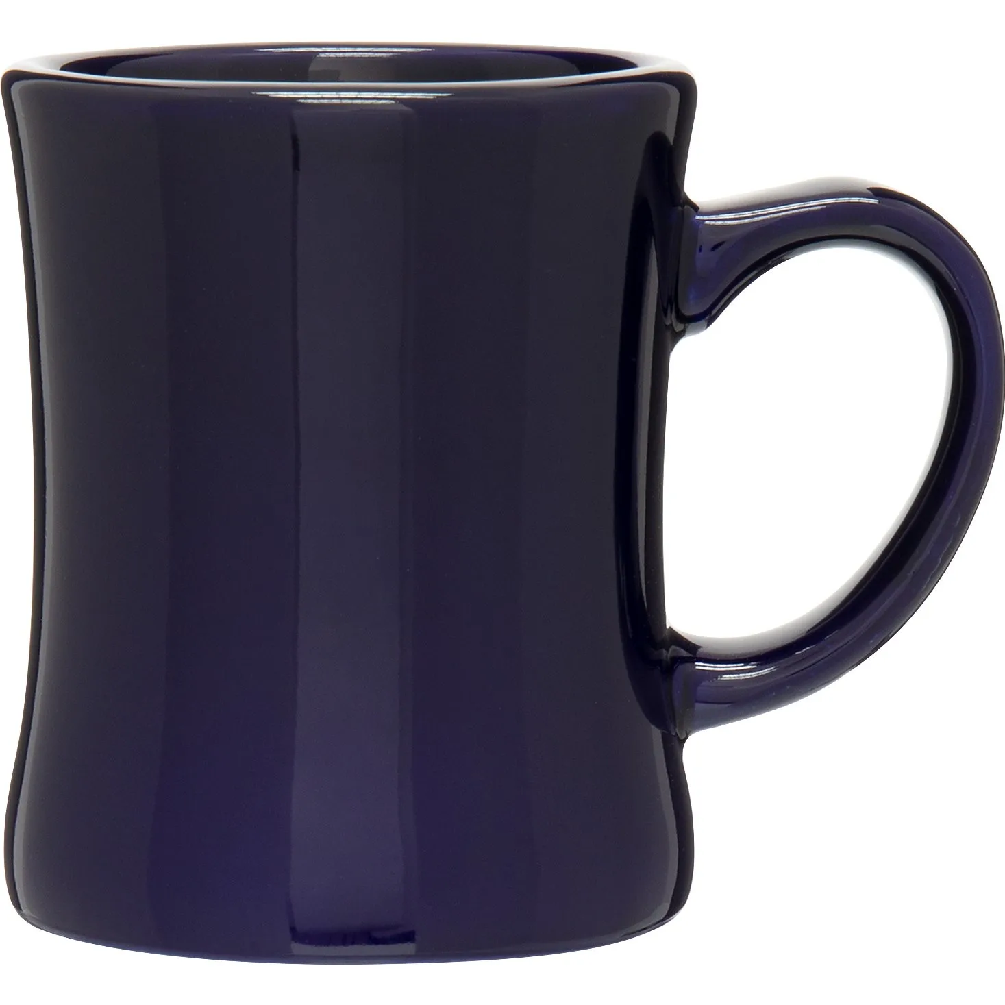 14 oz Luna Ceramic Mug (Cobalt Blue) view 2