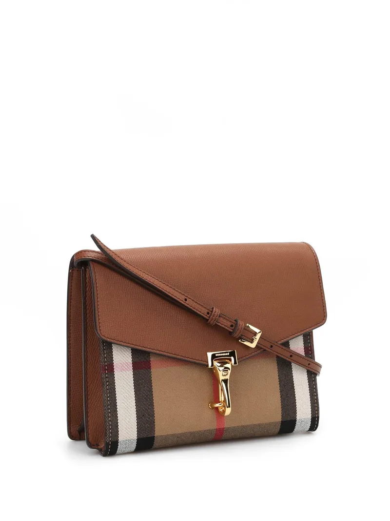 Burberry House Check Small Macken Crossbody Bag