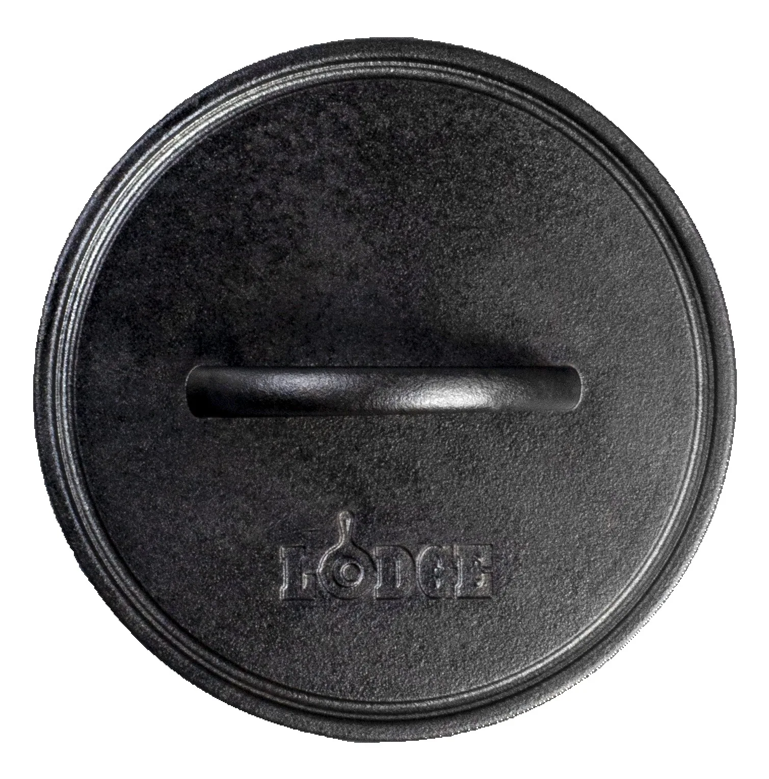 Lodge - Round Seasoned Cast Iron Grill Press view 2