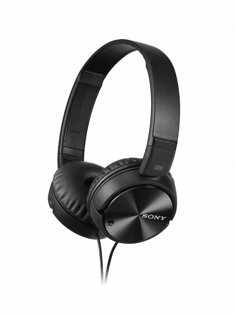 Sony Black ZX Series Noise-Canceling Headphones w/Mic