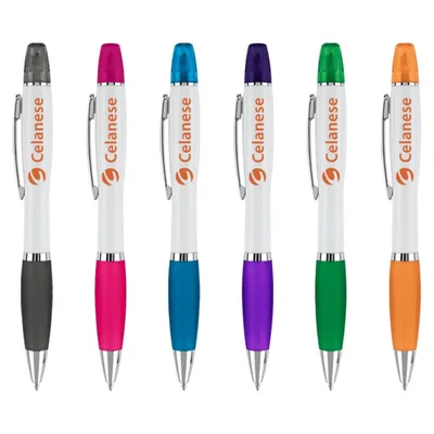 Curvaceous Ballpoint/Highlighter
