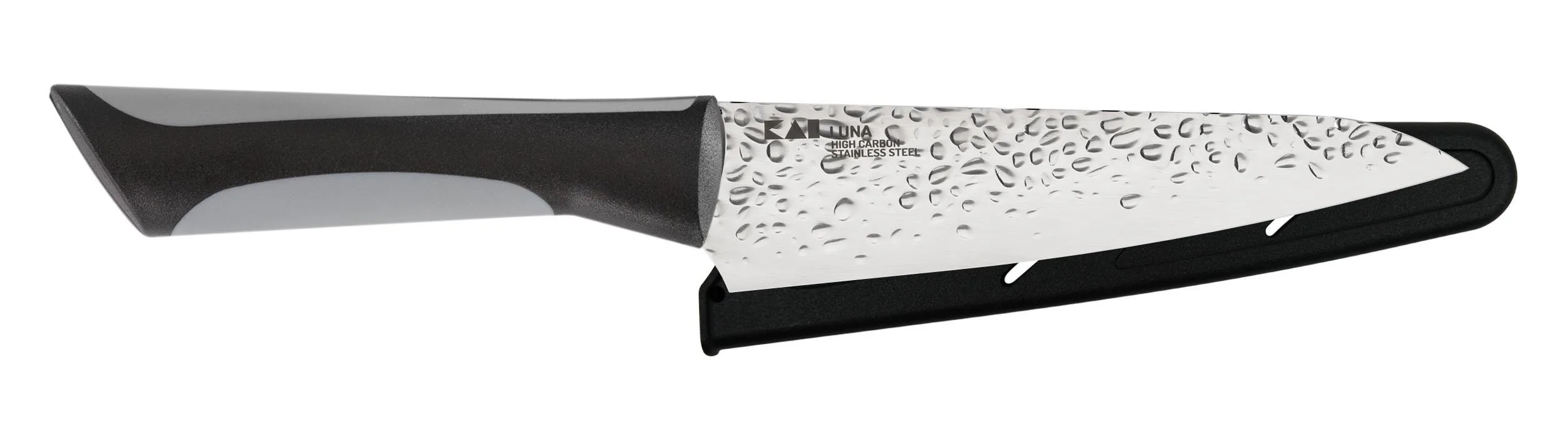 Kai Housewares Luna 6" Utility Knife With Sheath & Soft-Grip Handle
