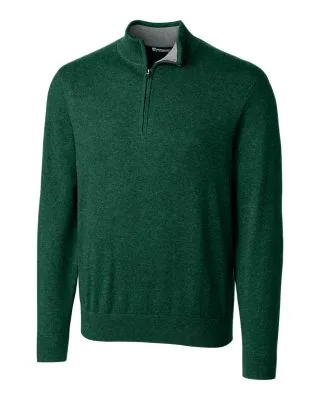 Cutter & Buck Lakemont Tri-Blend Mens Quarter Zip Pullover Sweater view 6