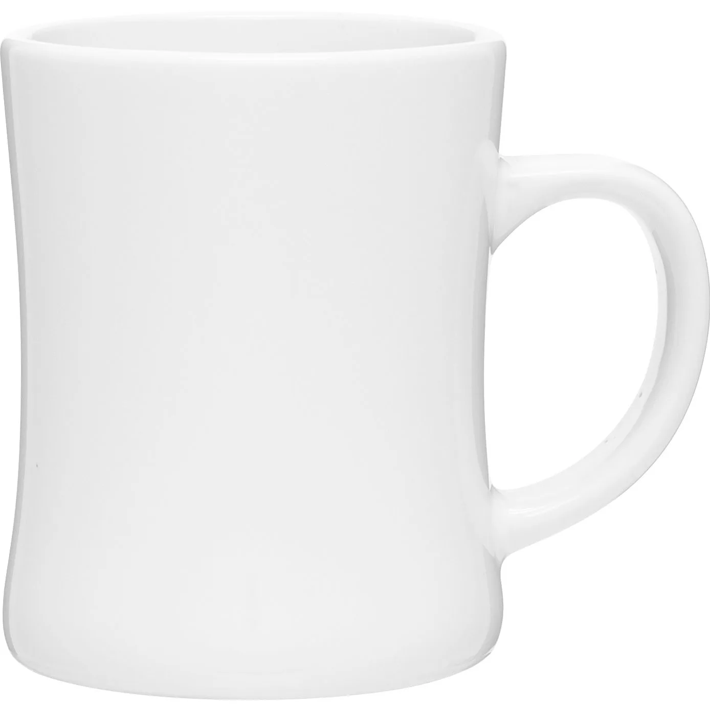 14 oz Luna Ceramic Mug (White) view 2
