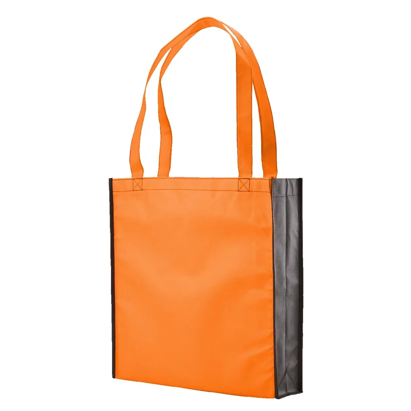 Two-Tone Non-Woven Convention Tote Bag view 5