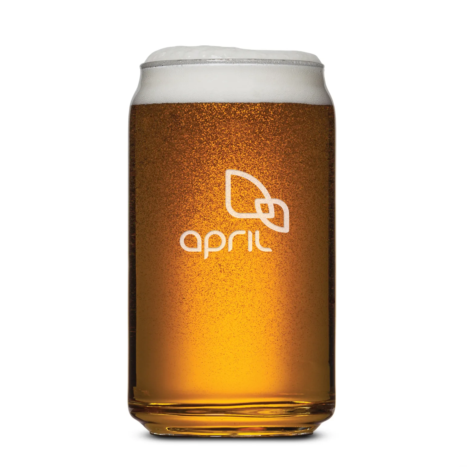 Glass Only, Deep Etch, 16 oz