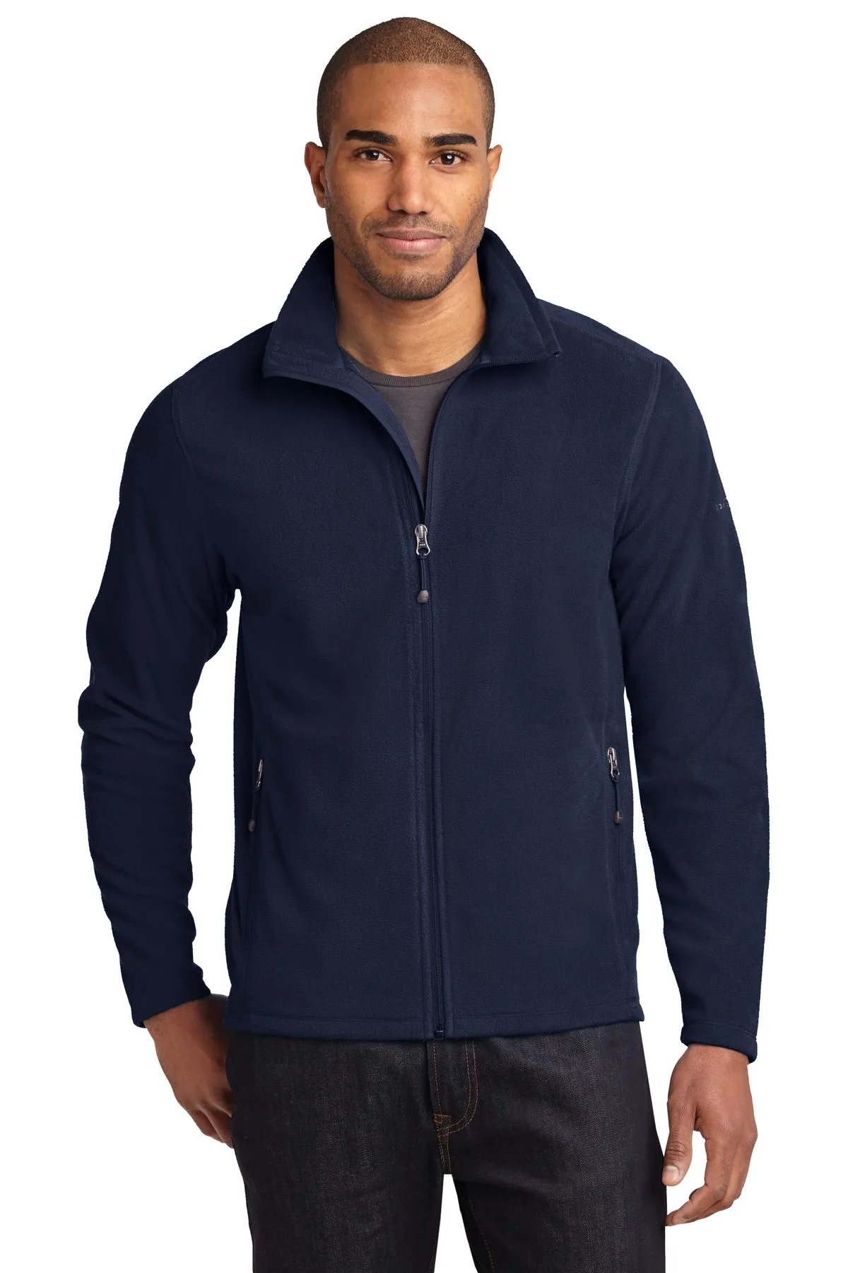 Eddie Bauer® Full-Zip Microfleece Jacket. view 2