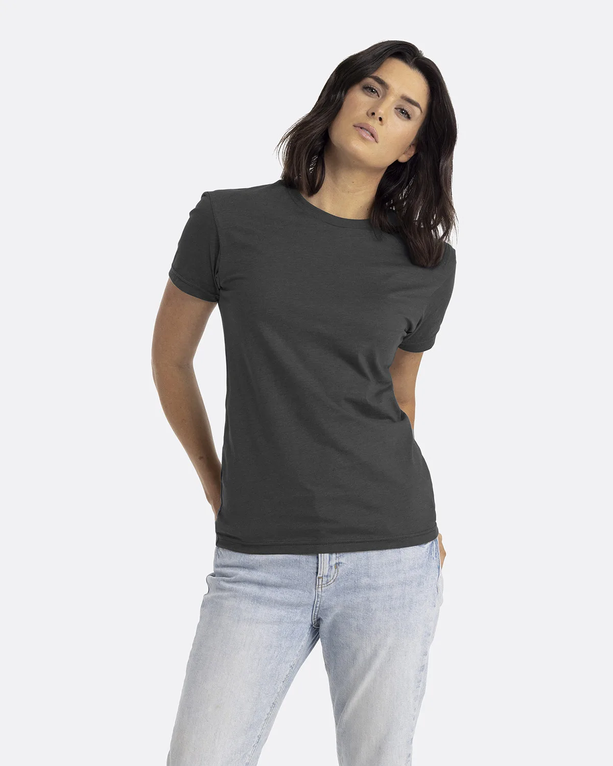 NEXT LEVEL APPAREL Unisex CVC Crewneck T-Shirt view 6