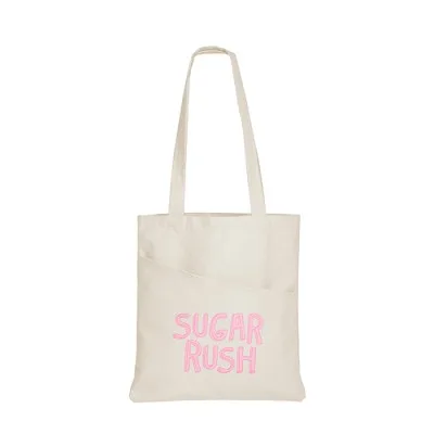 Continued Main Squeeze Peek-a-Boo Tote (Natural Canvas) view 2
