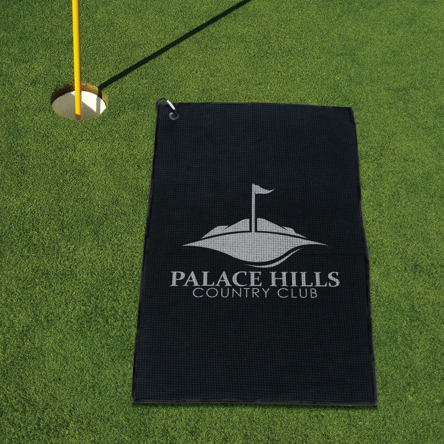 MaxxColor Waffle Golf Towel ( 16" x 26" ) view 6