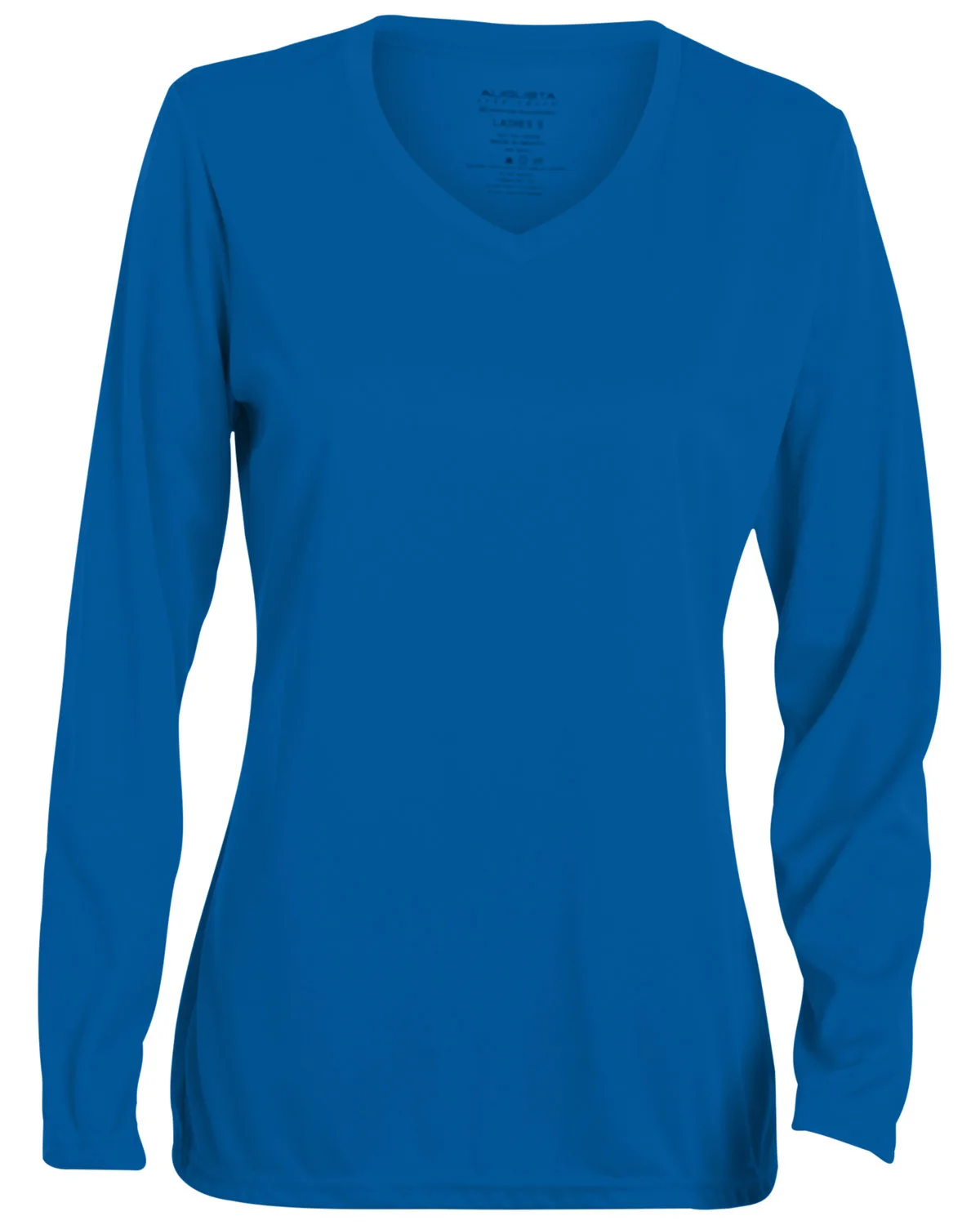 Augusta Ladies' Wicking Long-Sleeve T-Shirt view 6