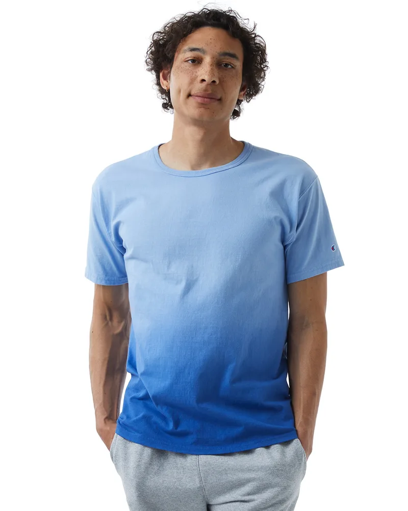 Champion Unisex Classic Jersey Dip Dye T-Shirt view 2