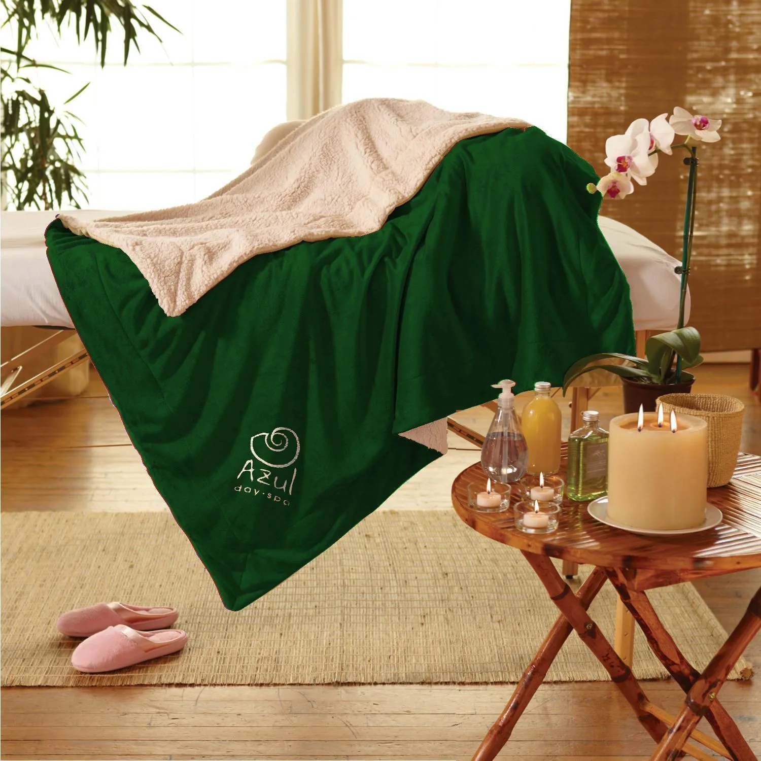 Micro Mink Sherpa Blanket view 7