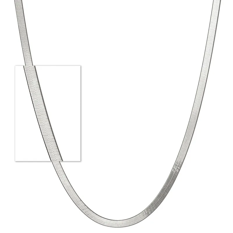 Jilco Inc Herringbone Chain Necklace - 18"