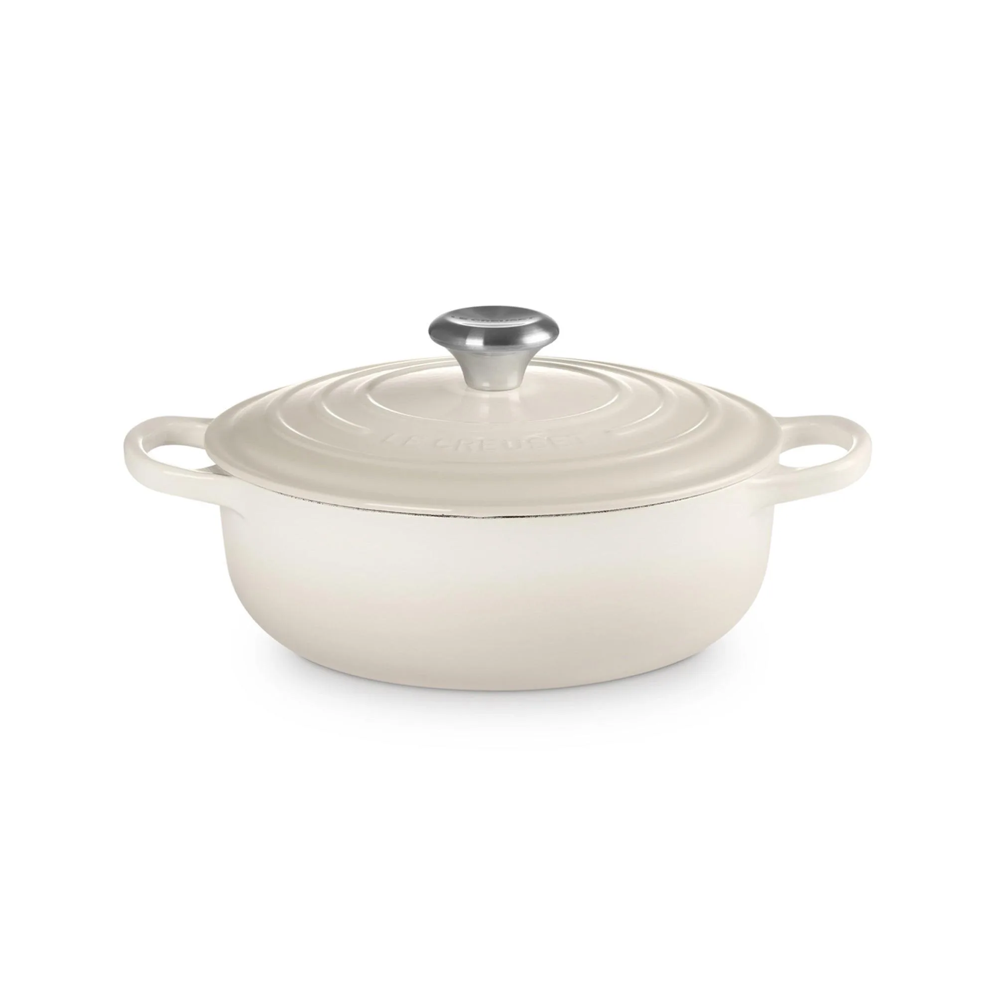 Le Creuset 3.5Qt Signature Cast Iron Sauteuse Meringue