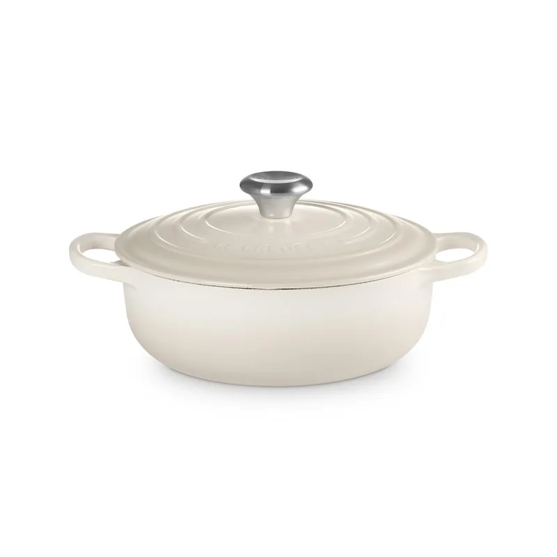 Le Creuset 3.5Qt Signature Cast Iron Sauteuse Meringue