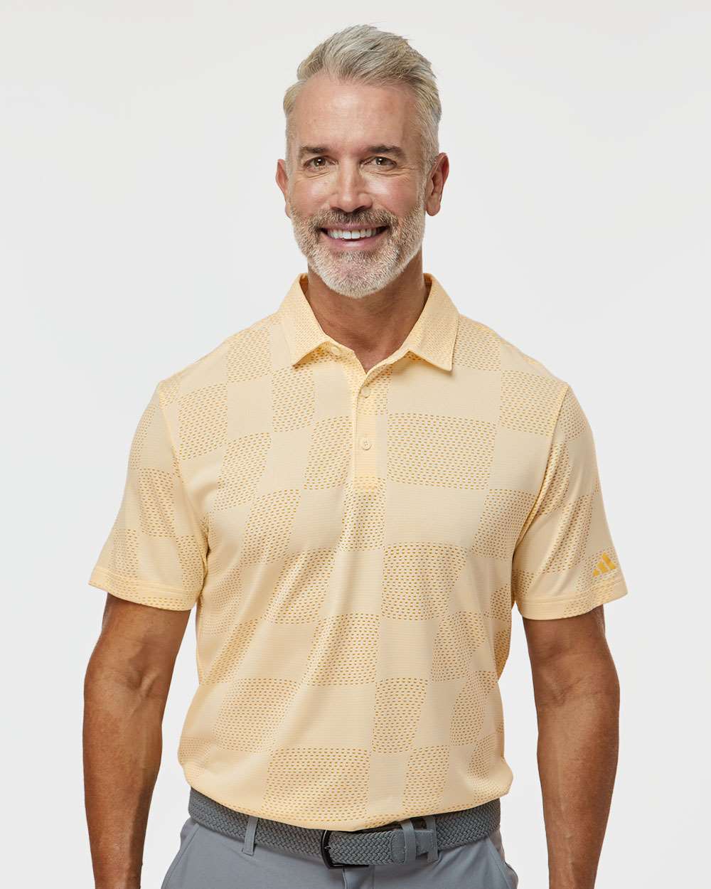 Adidas® Ultimate365 Textured Polo Shirt view 2