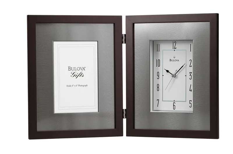Bulova Clocks Winfield Picture Frame Clock