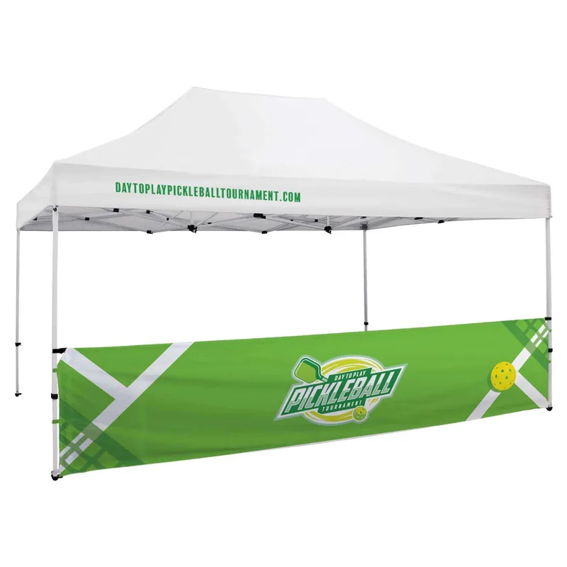 15' Premium Half Wall Kit (UV-Printed, Single-Sided)