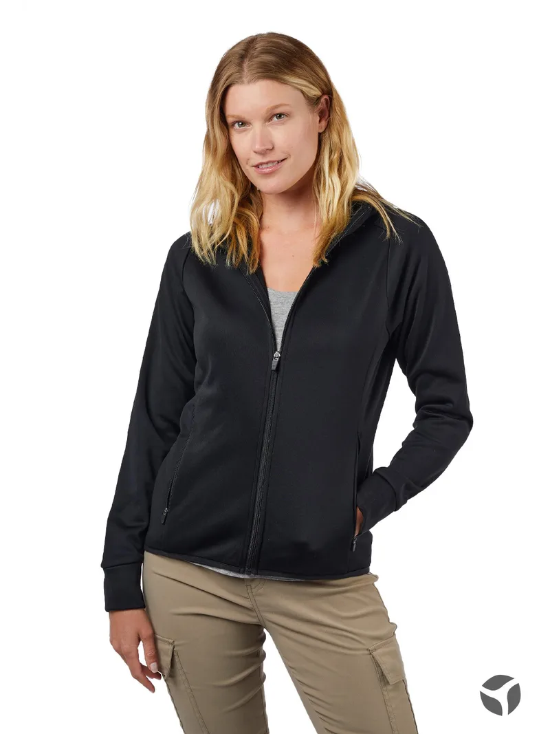Ladies' Hooded Flash Performance Knit Jacket