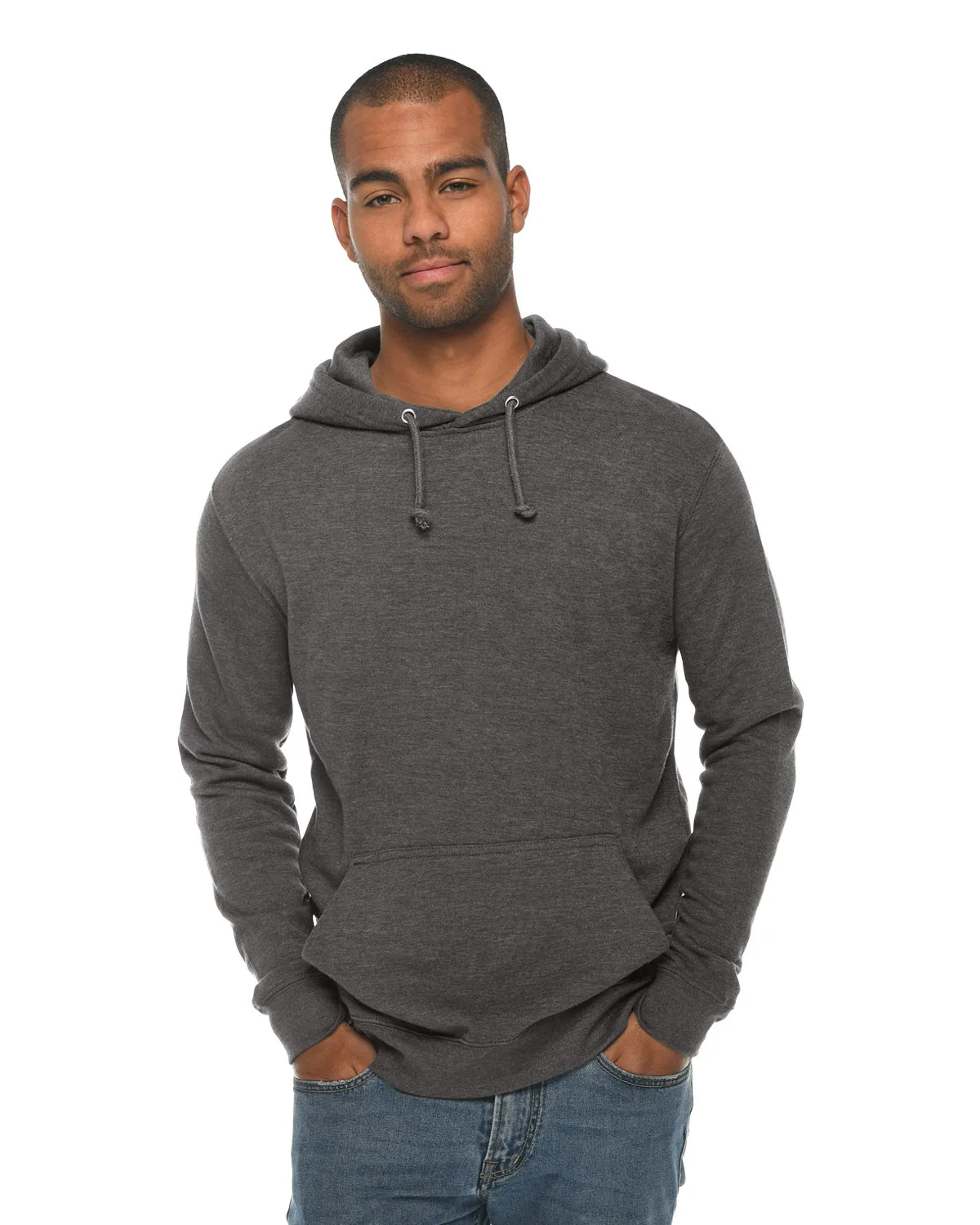 Lane Seven Unisex French Terry Pullover Hooded Sweatshirt view 2