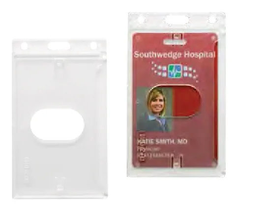Vertical Thumb Notch Card Dispenser