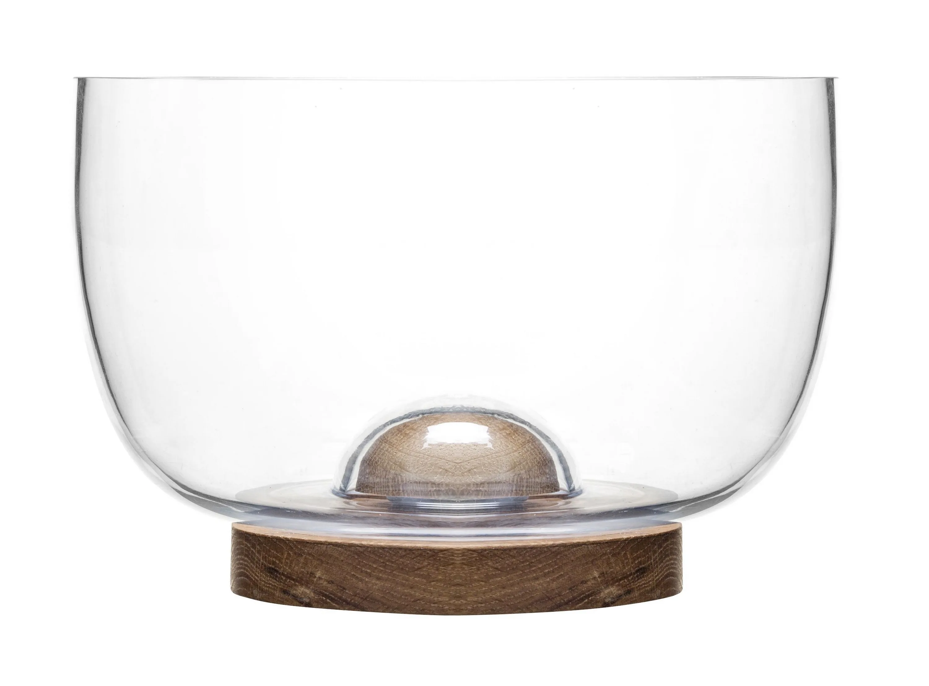Sagaform Nature Salad Bowl w/Oak Trivet
