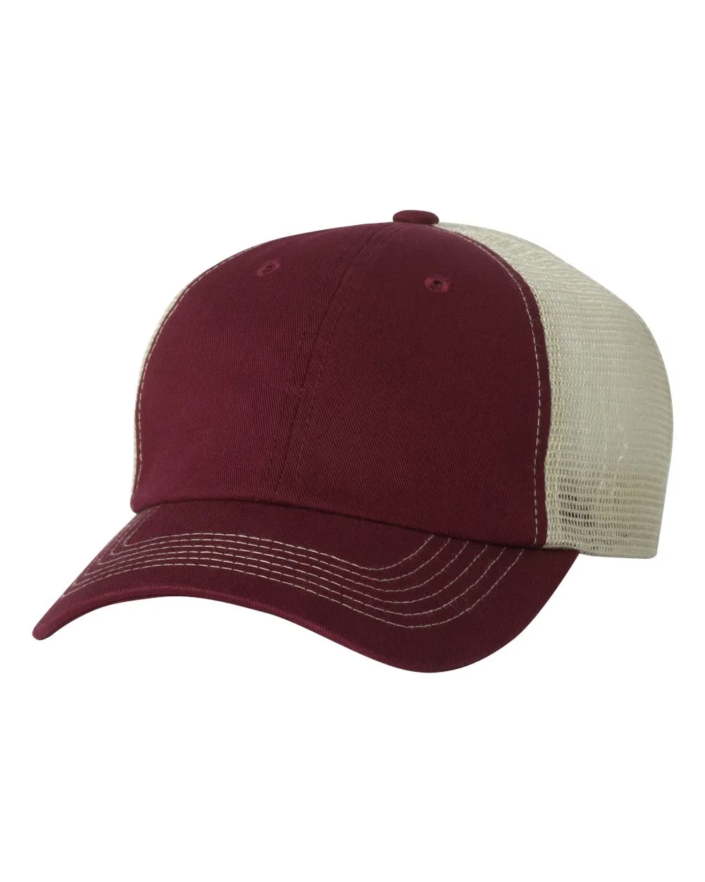 Sportsman™ Contrast-Stitch Mesh-Back Cap view 6