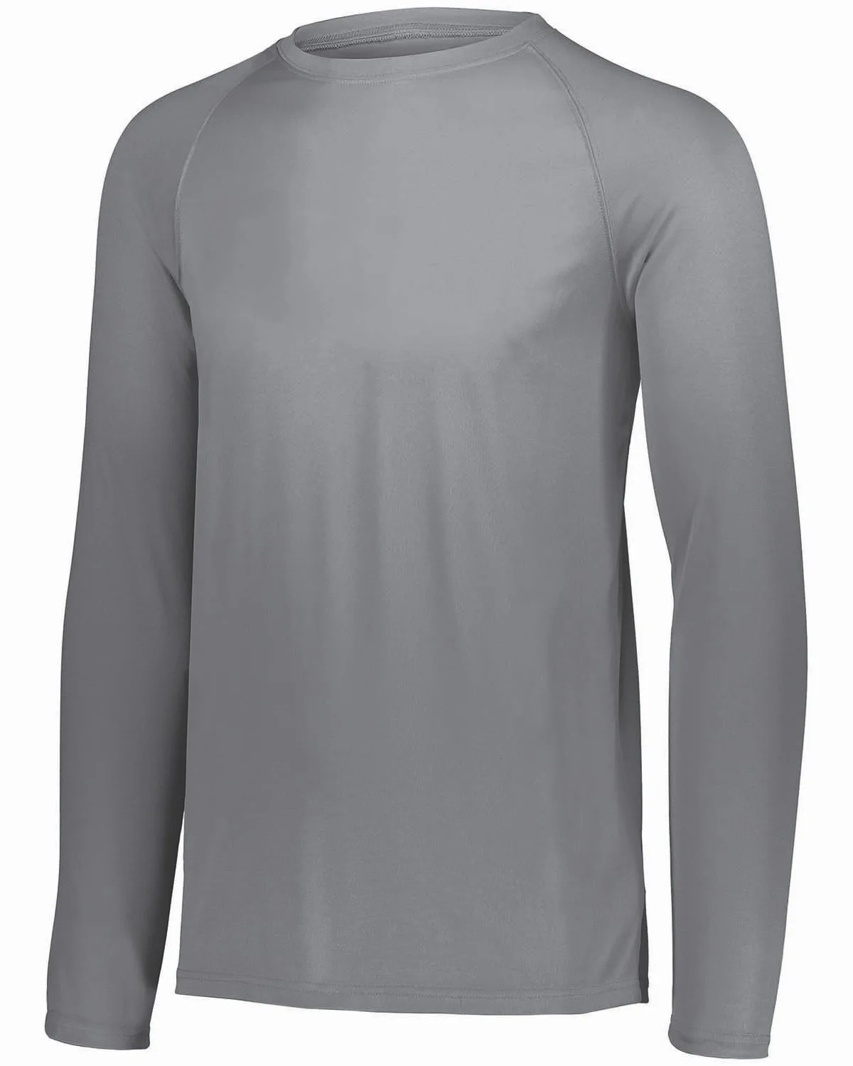 Augusta Adult Attain Wicking Long-Sleeve T-Shirt view 6