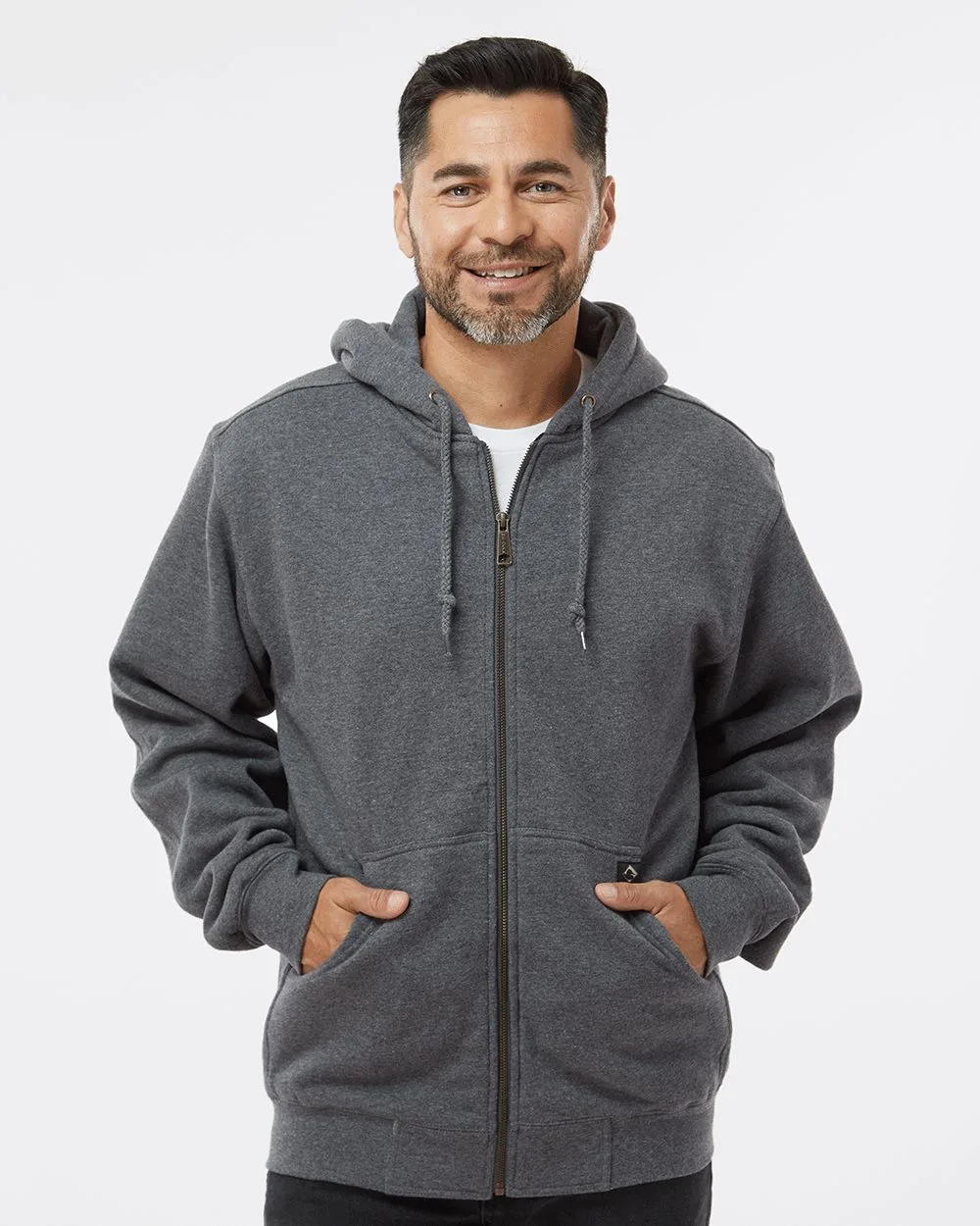 DRI DUCK® Men's Crossfire Heavyweight Power Fleece Hooded Jacket w/Thermal Lining