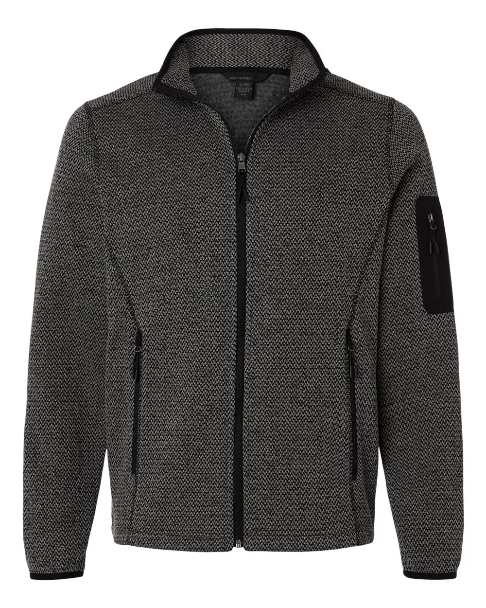 NORTH END® Men's Jasper Full-Zip Fleece Jacket view 4