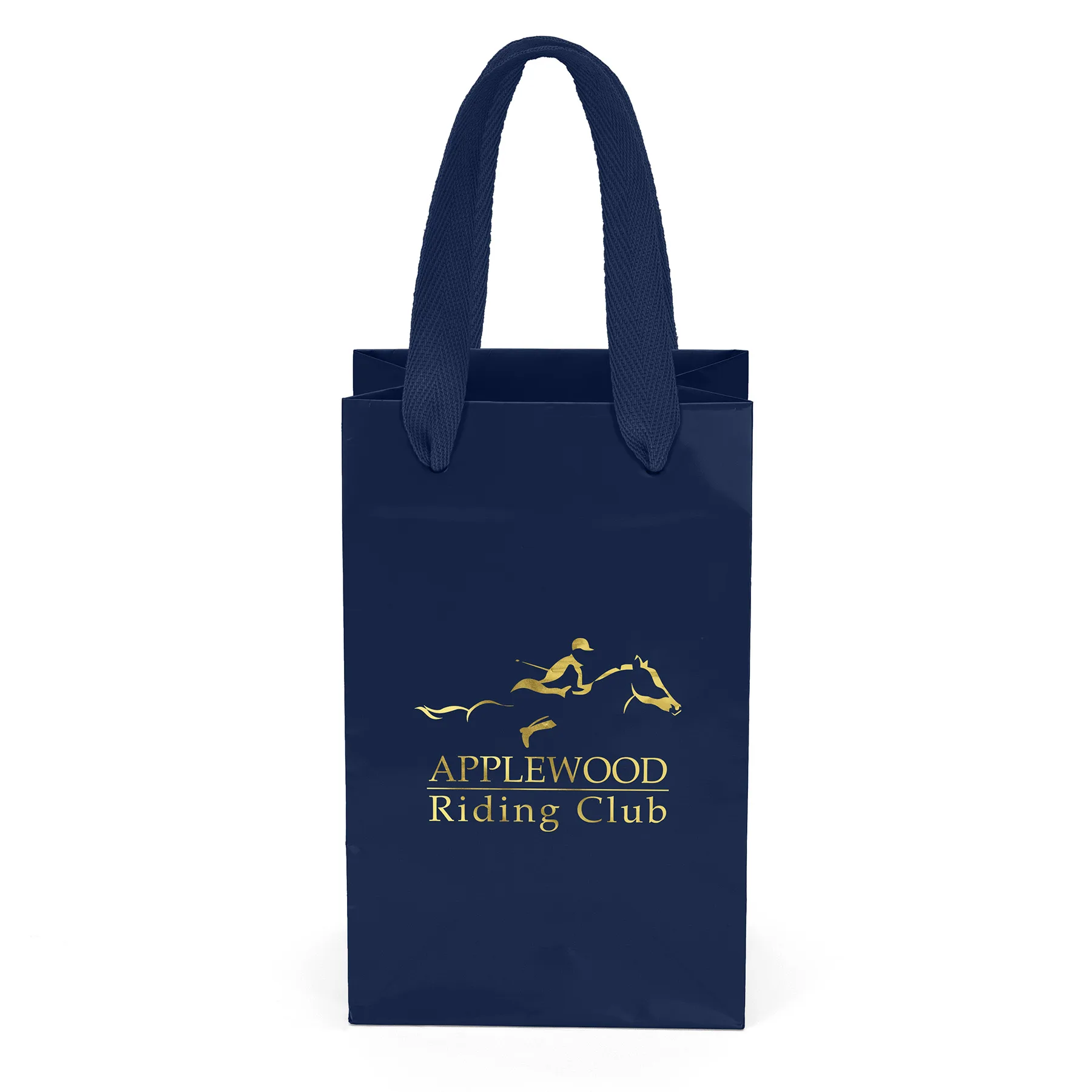 Gem™ - Gloss Eurotote - Foil Print (5 1/4" x 3 1/4" x 8 1/4")
