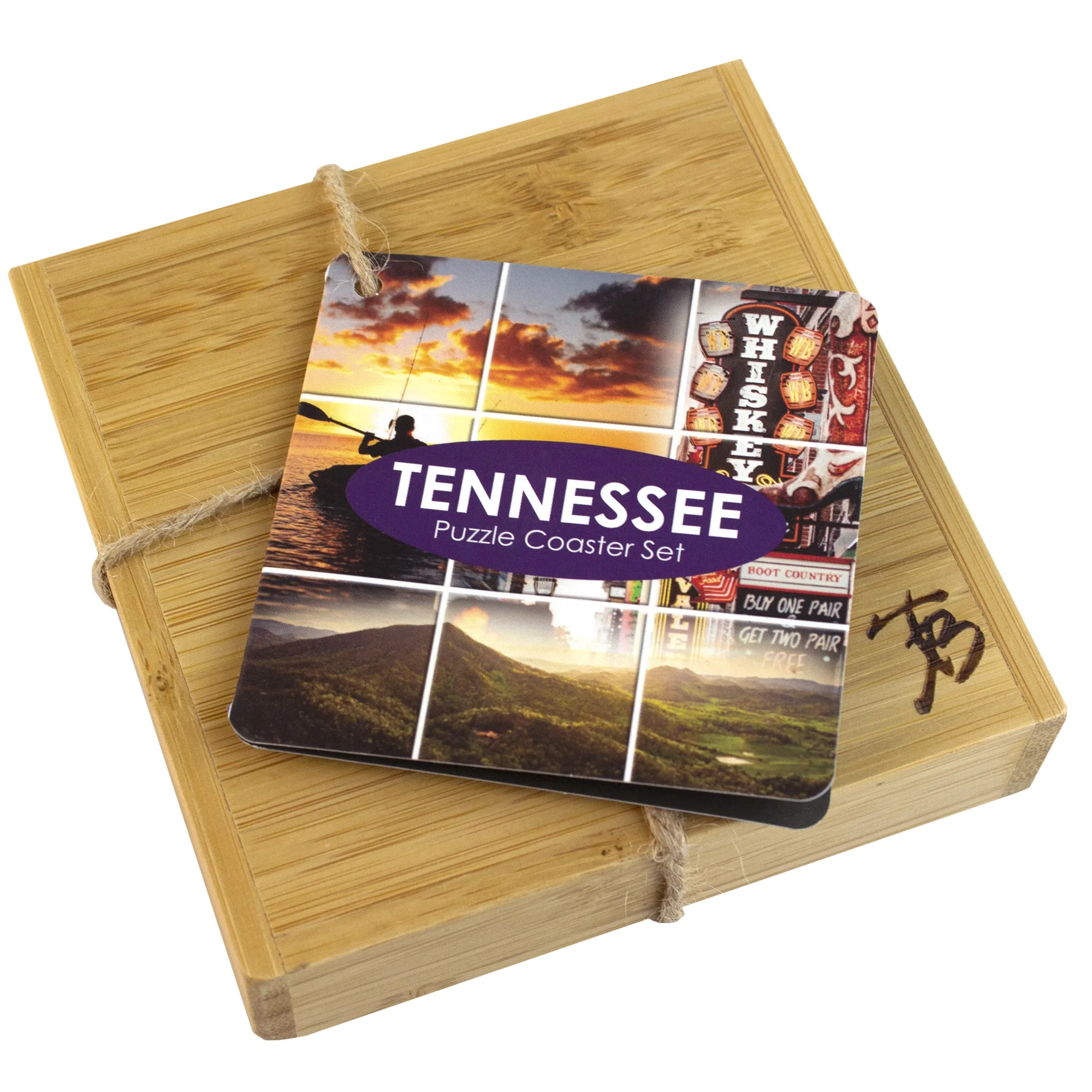 Tennessee Puzzle Coaster Set view 6