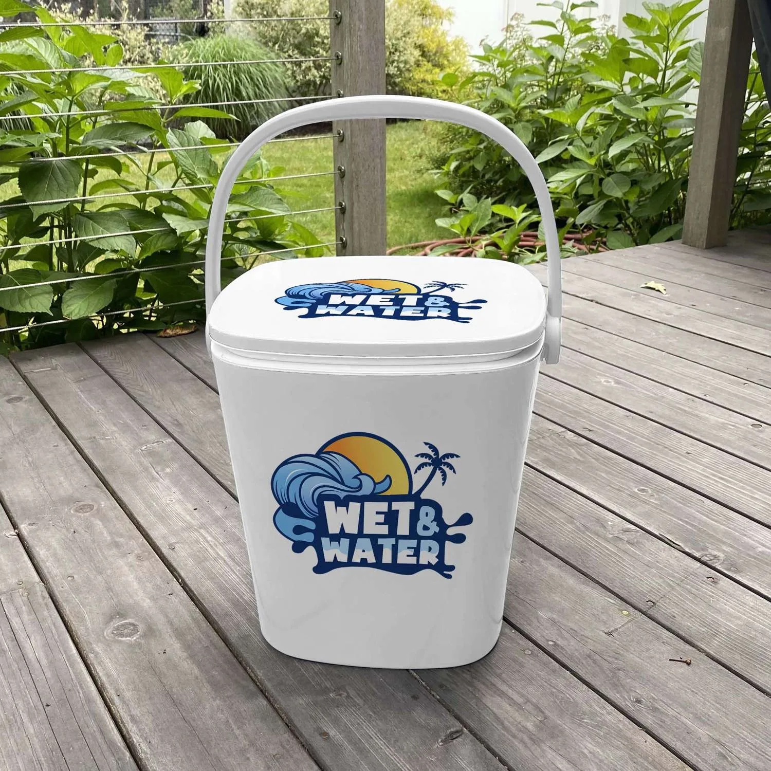 15L Mini Cool Bar, Front and Top Imprinted view 2
