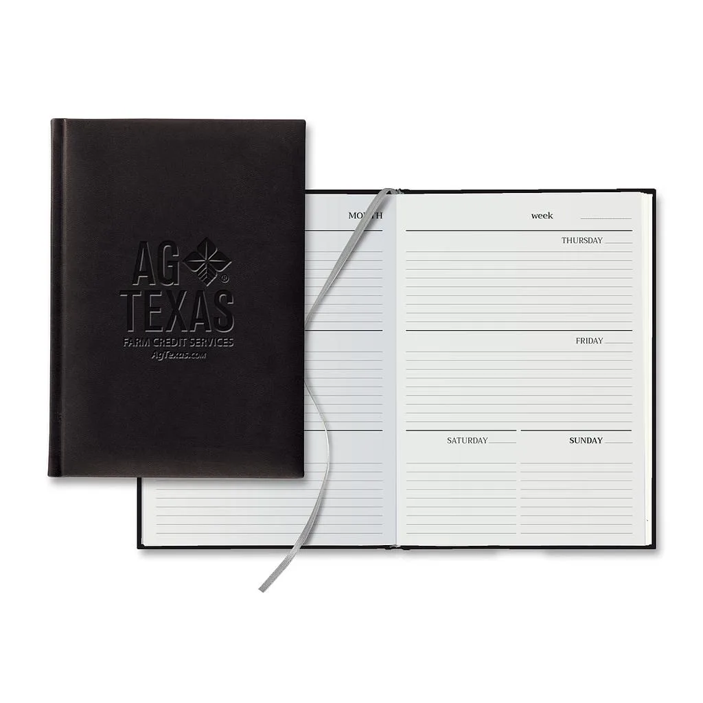 Castelli Tucson Grande White Page Weekly Perpetual Diary view 4